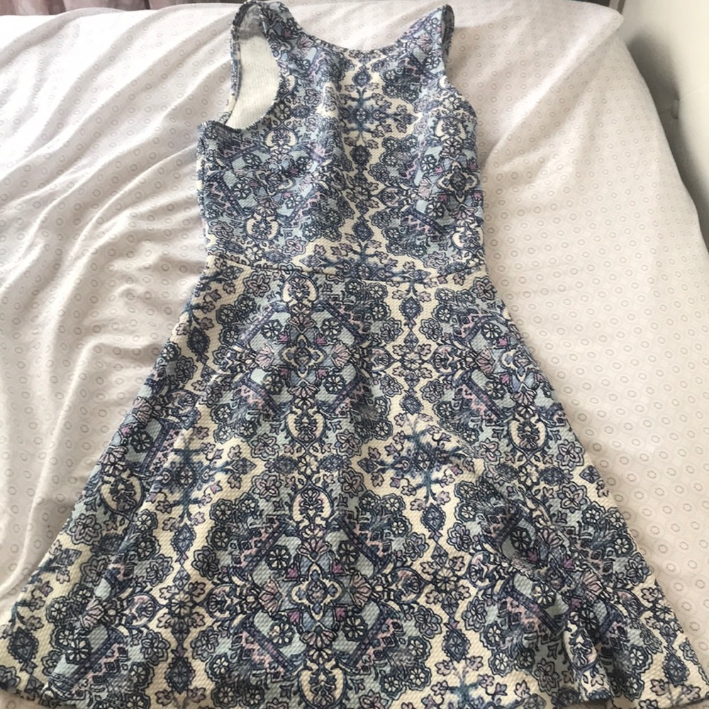 patterned sundress
